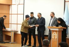 گزارش تصویری مراسم اختتامیه اولین  المپیاد ورزشی دانشجویان و تجلیل از مقام آوران ورزشی دانشگاه